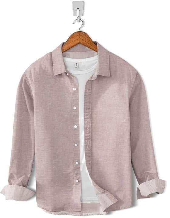 Plain chambray shirts