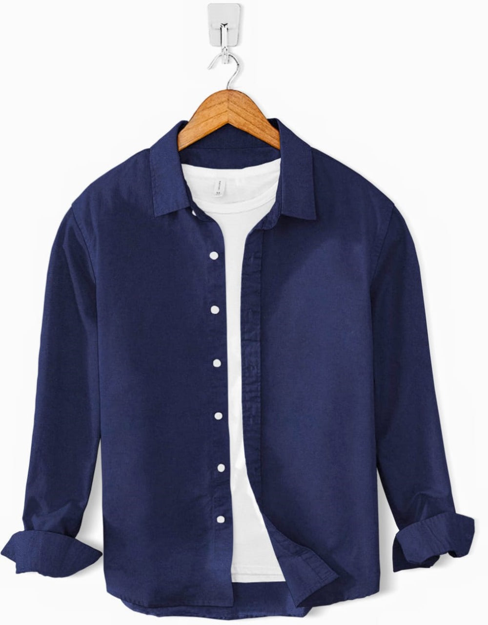Plain chambray shirts