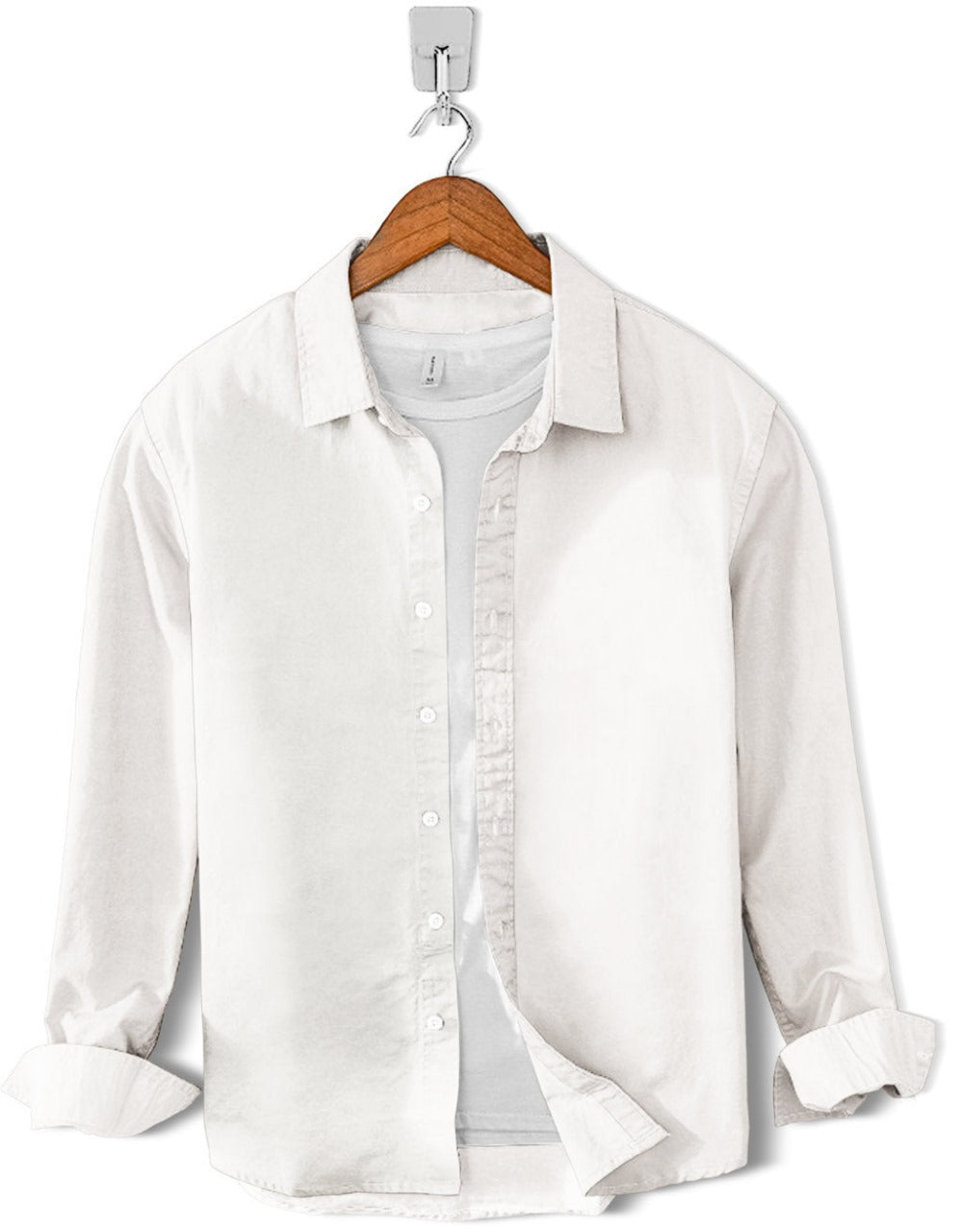 Plain chambray shirts