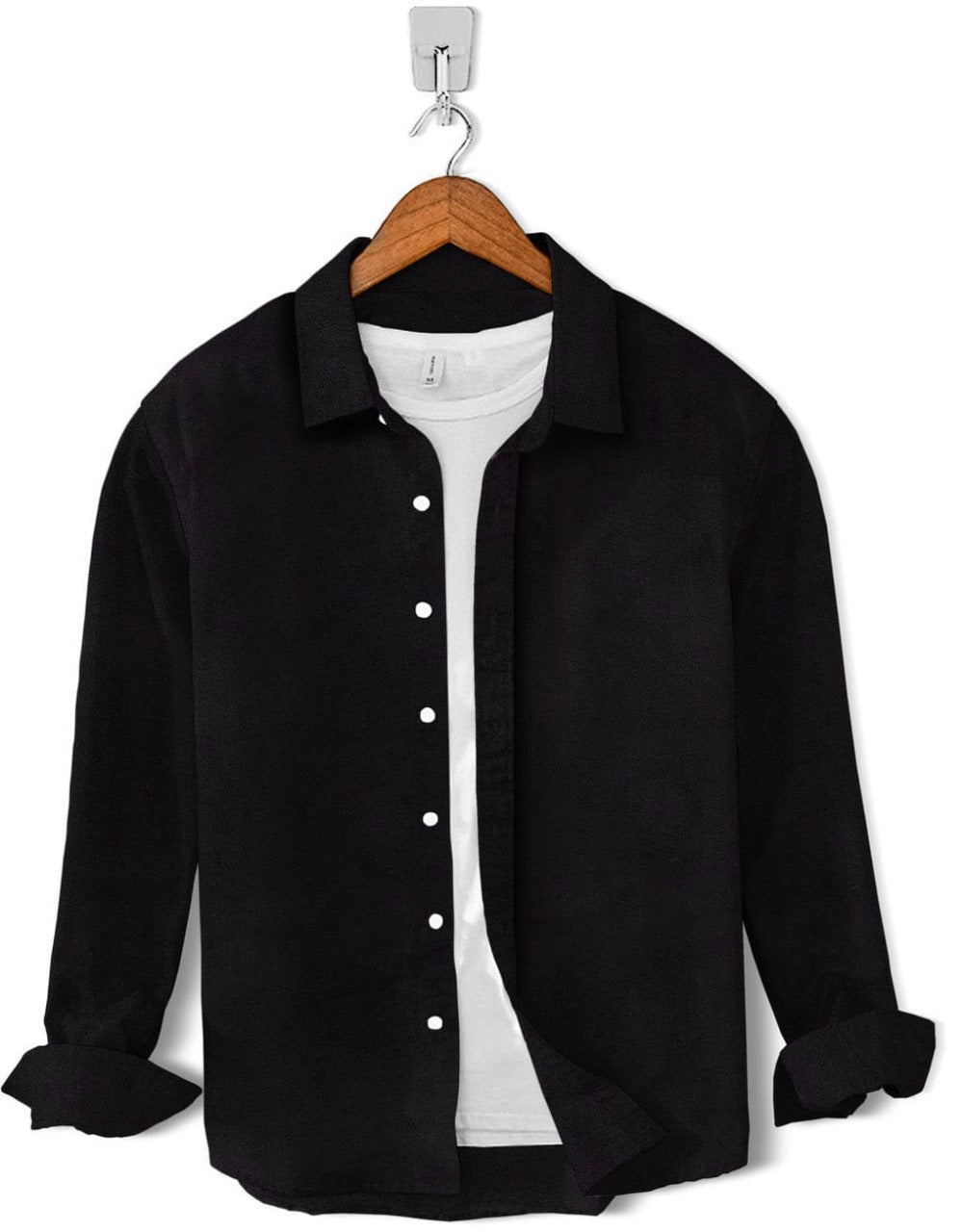 Plain chambray shirts