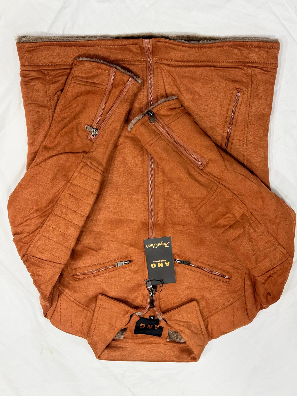 SWEAT LEATHER JACKET