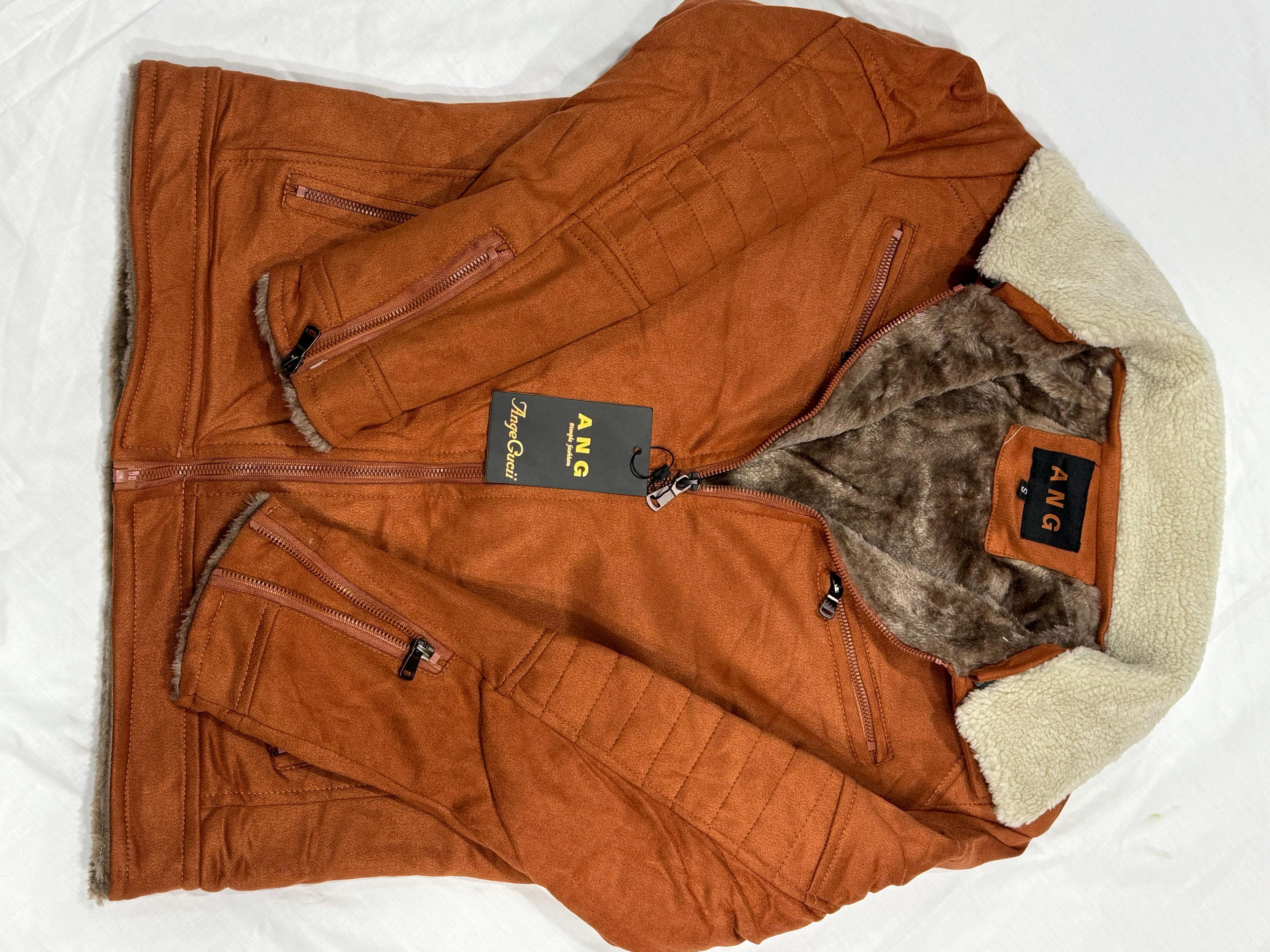 SWEAT LEATHER JACKET